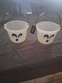 Halloween buckets