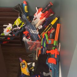 Nerf Gun Lot