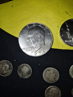 Eisenhower silver Dollar