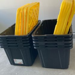 27 Gallon Tote Bins 