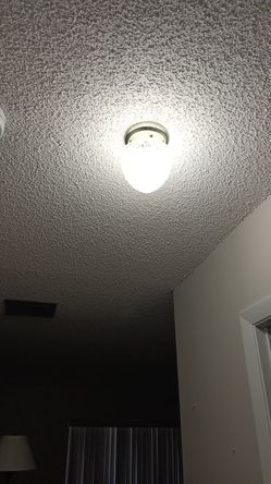 Small glass lamp