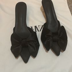 New Bowknot Zara Brand High Heels 