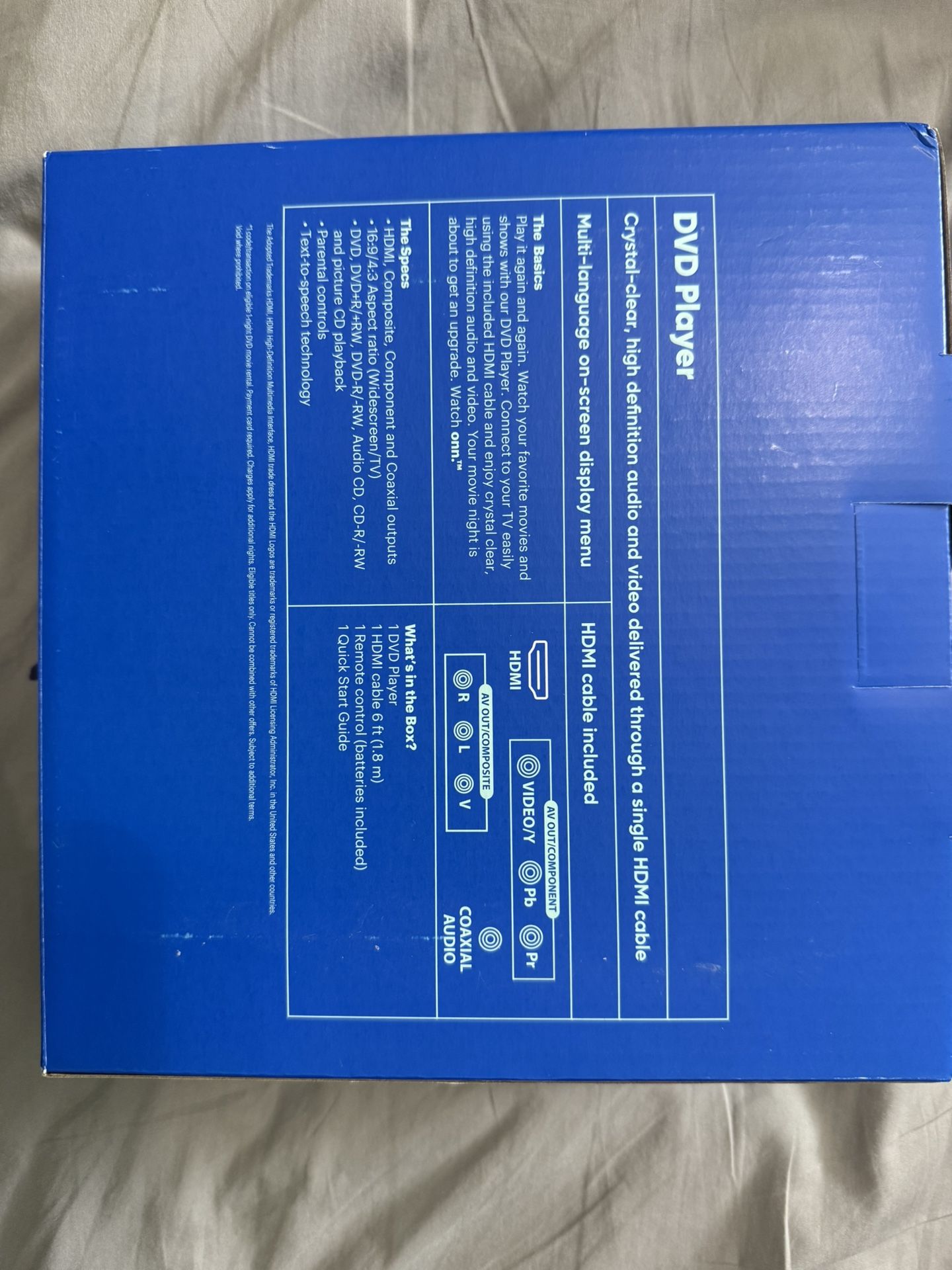 Watch onn Dvd Player Brand New Never Used