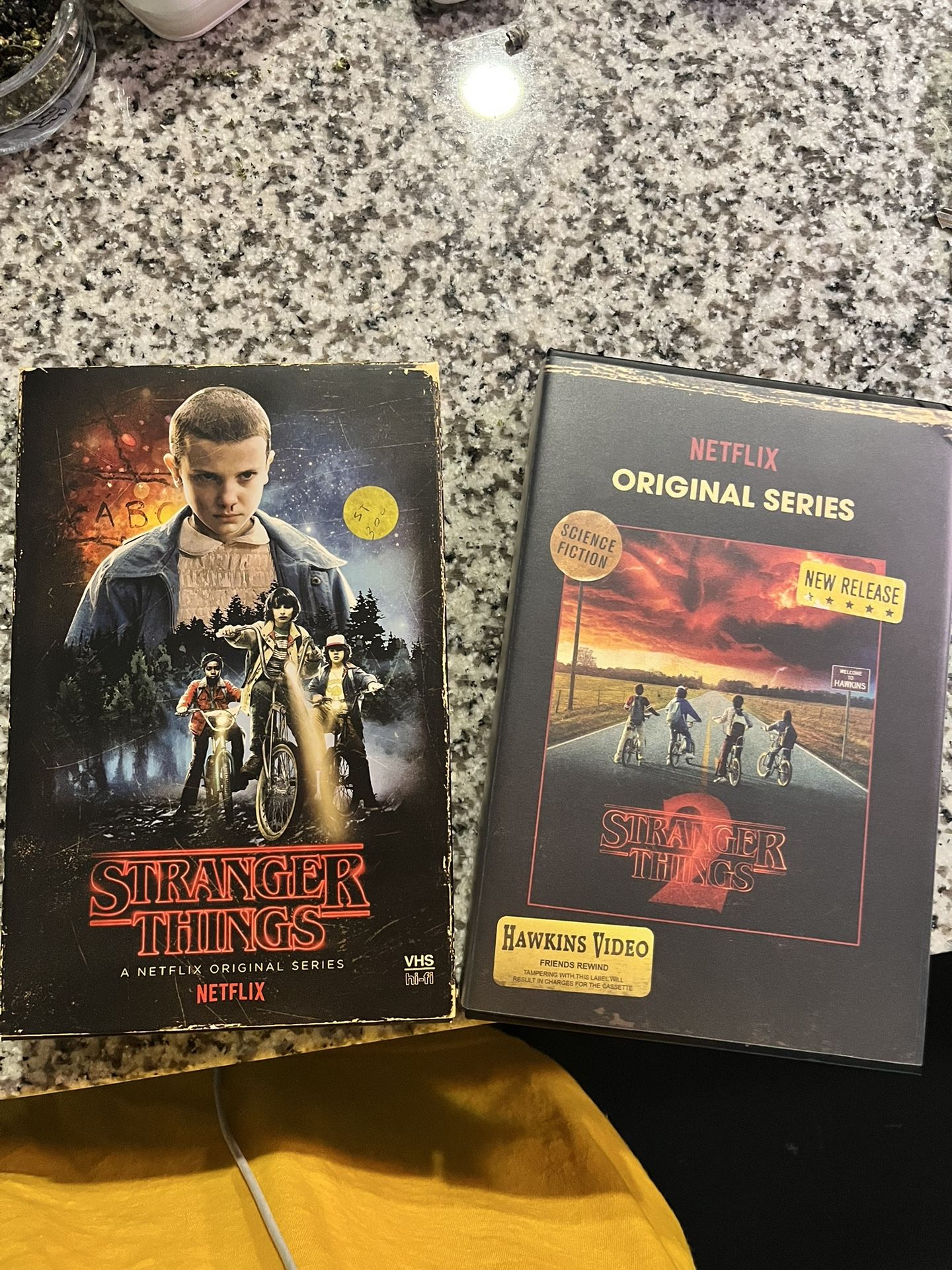 Stranger Things Season 1 & 2 Netflix Original Series Blu Ray Disc