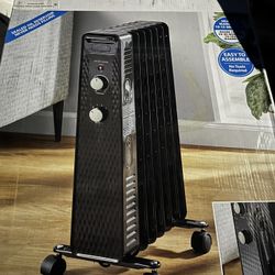 Mainstays Oil-Filled Electric Radiator Heater 