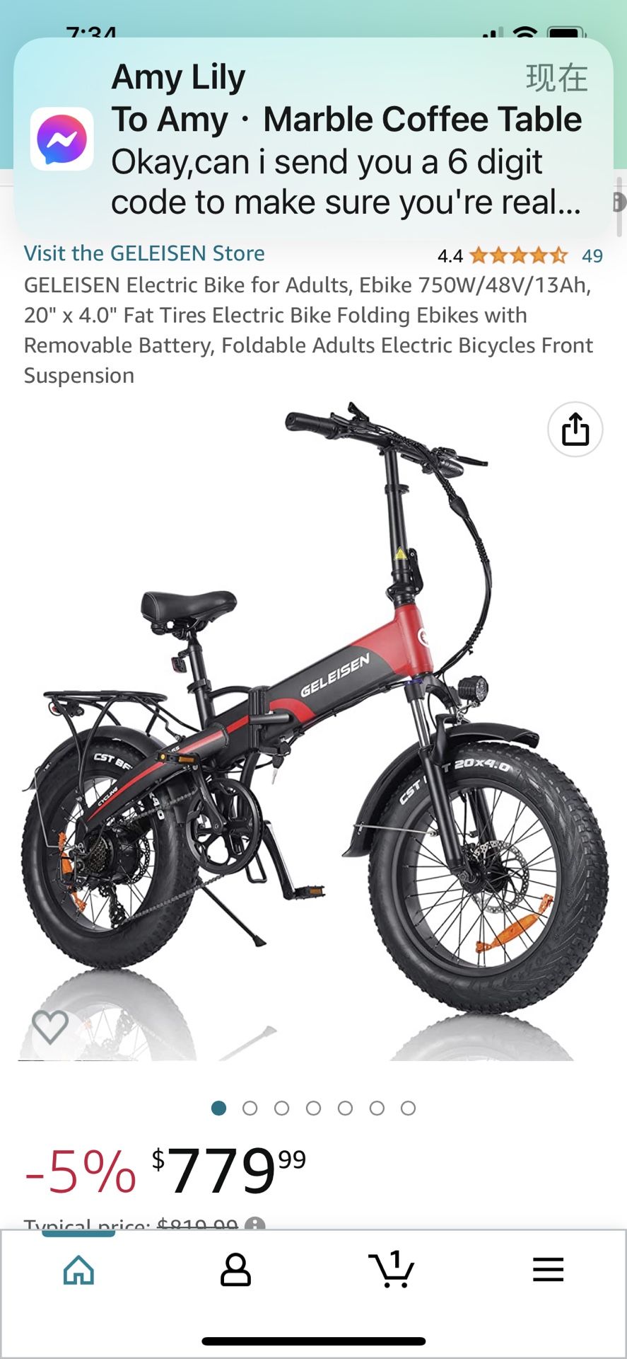 Foldable Electric Bike
