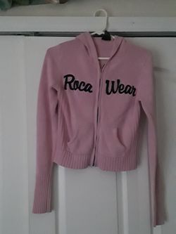 Ladies Roca wear size medium hooded jacket