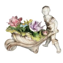 Large Italian Capodimonte Boy 