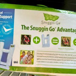 SNUGGIN GO UNIVERSAL INFANT SEAT SUPPORT NEW IN PACKAGE