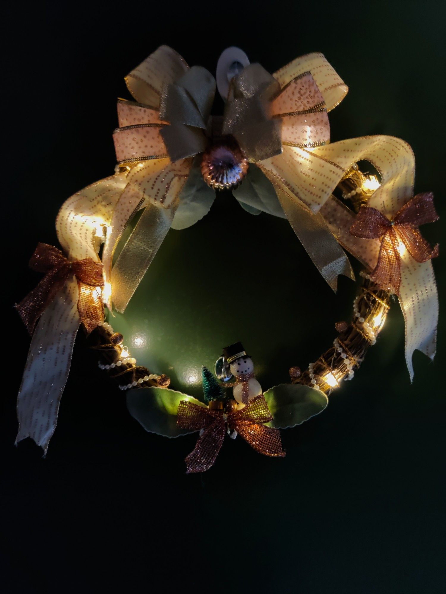 Rose Gold Wreath