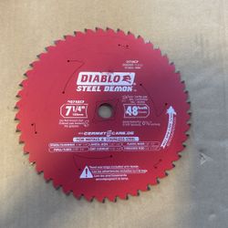 7-1/4in. x 48-Teeth Steel Demon Cermet II Saw Blade for Medium Metal