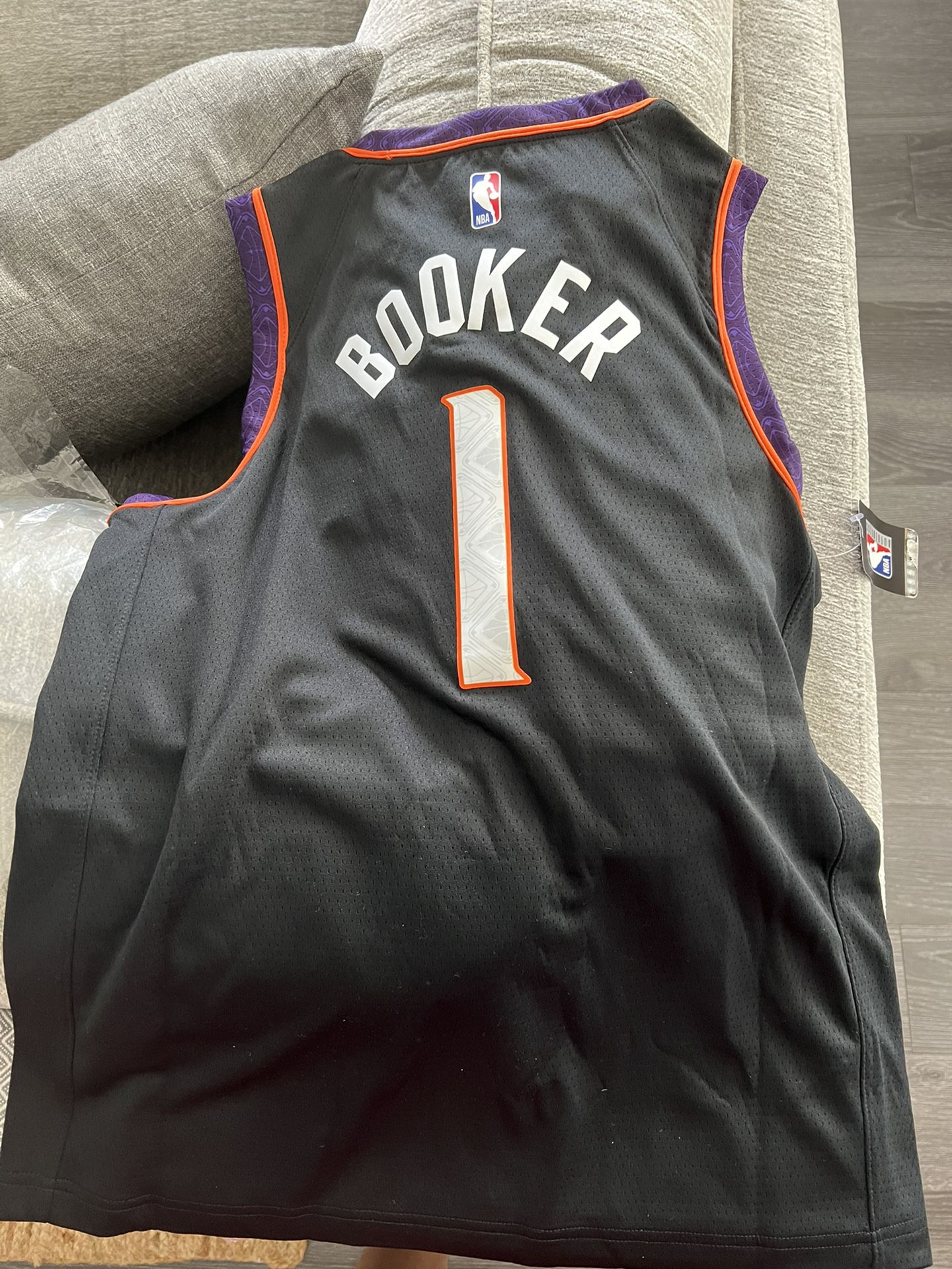 YOUTH LARGE NBA AUTHENTIC SUNS CITY DEVIN BOOKER