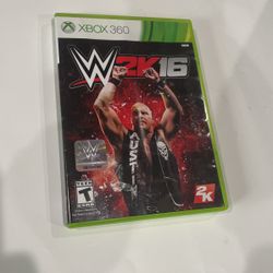 W2K16 Xbox 360 Video Game