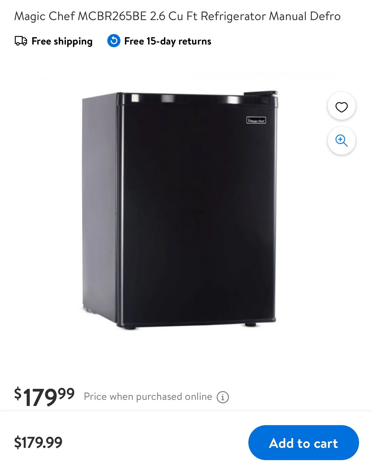 Magic Chef Mini Fridge