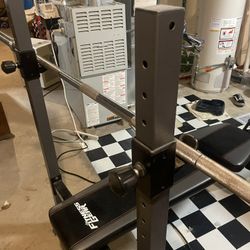 Weight Set And Bench