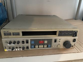 Sony Pro videocassette Recorder
