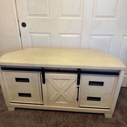 Farm style tv stand