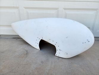 Vintage NOS Airplane Fiberglass Landing Gear Wheel Cover