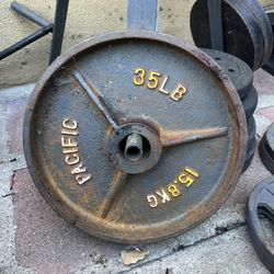 35LB Olympic Weight Plates 