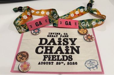 Daisy Chain Fields - 2 GA tickets ($450 each)