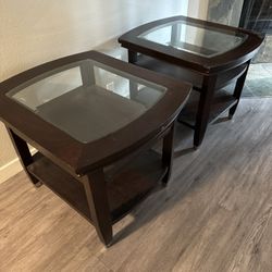 Two end tables