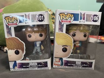 BTS Funko Pops (Jimin & RM)