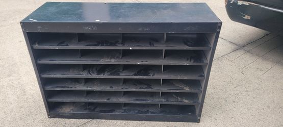 black metal boxs tools storage