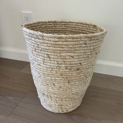 Small Decorative Basket/Trash Can