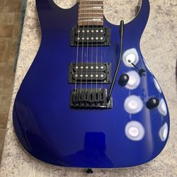 Ibanez Electric Guitar  Blue