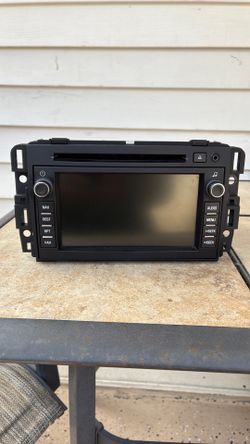 GMC Acadia factory radio with Navigation with back up camera .