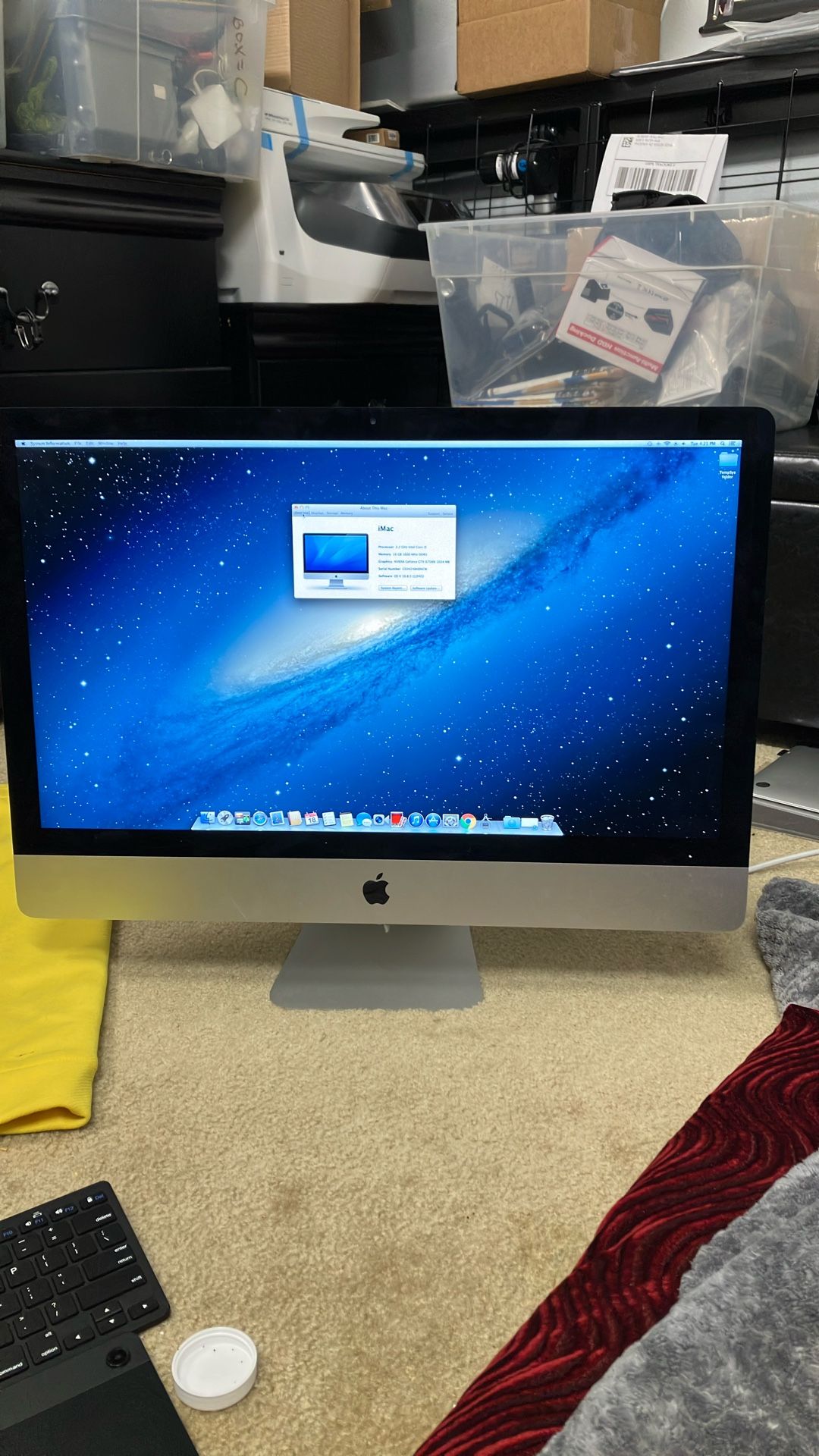 iMac 27 Inch 1TB 16GB Memory