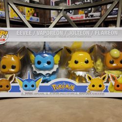 Eevee 4 Pack Funko Pops 