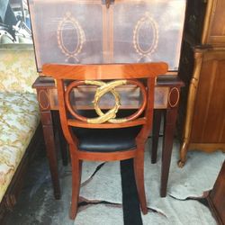 Antique Secretary desk And Chair 