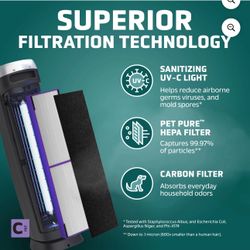 Air Purifier with HEPA Pet Pure Filter
