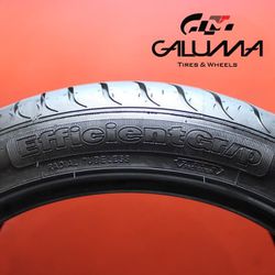 2X Tires LikeNEW Goodyear Efficient Grip Run Flat 225/45/18 R18 No Patch #65245  Thumbnail
