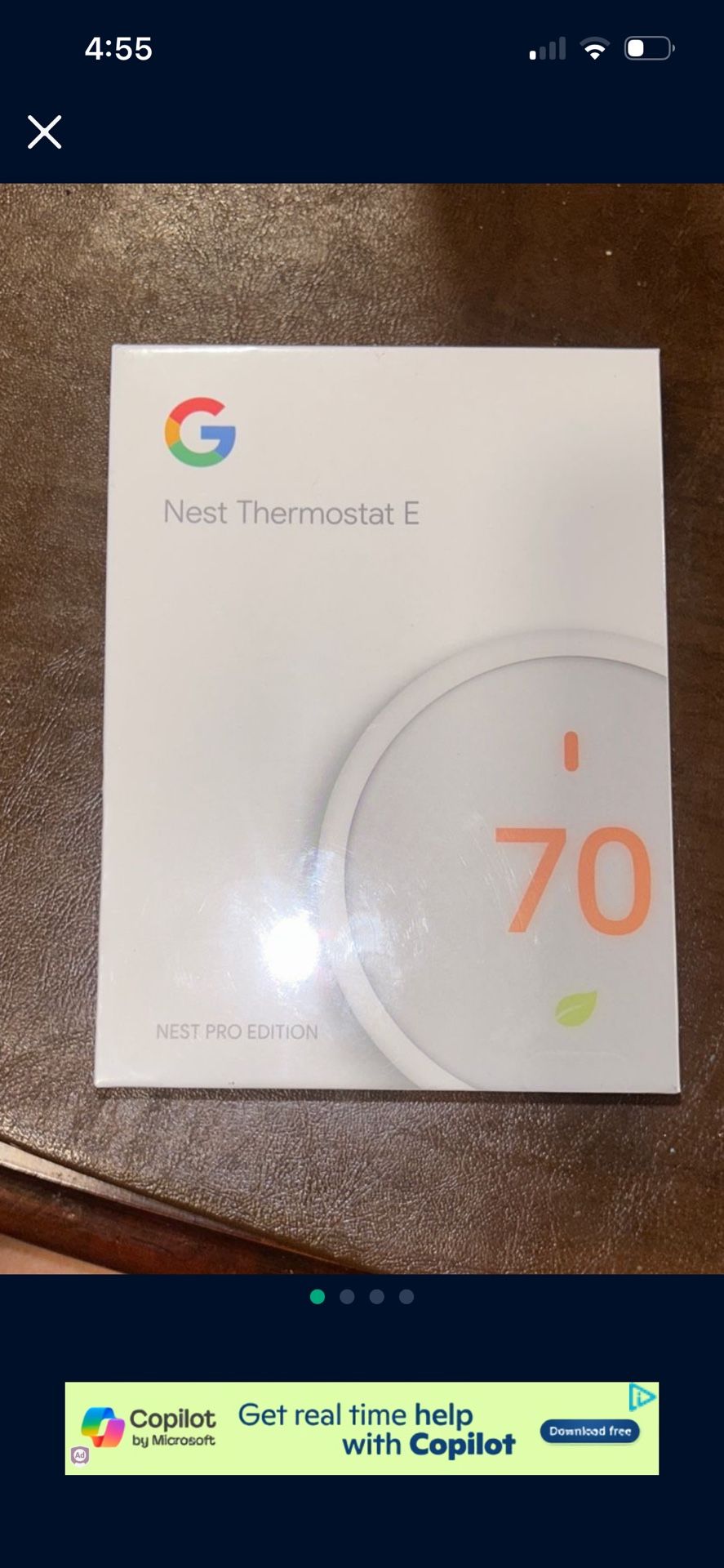 Google nest E Thermostat
