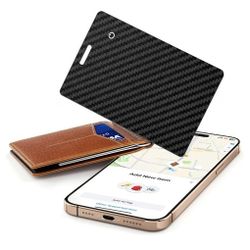 Rechargeable Waterproof Air Wallet Tracker Card with Apple Find My - iOS Only