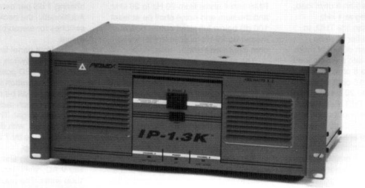 Pevey IP 1.3K - 1000 Watts Per Channel Amplifier
