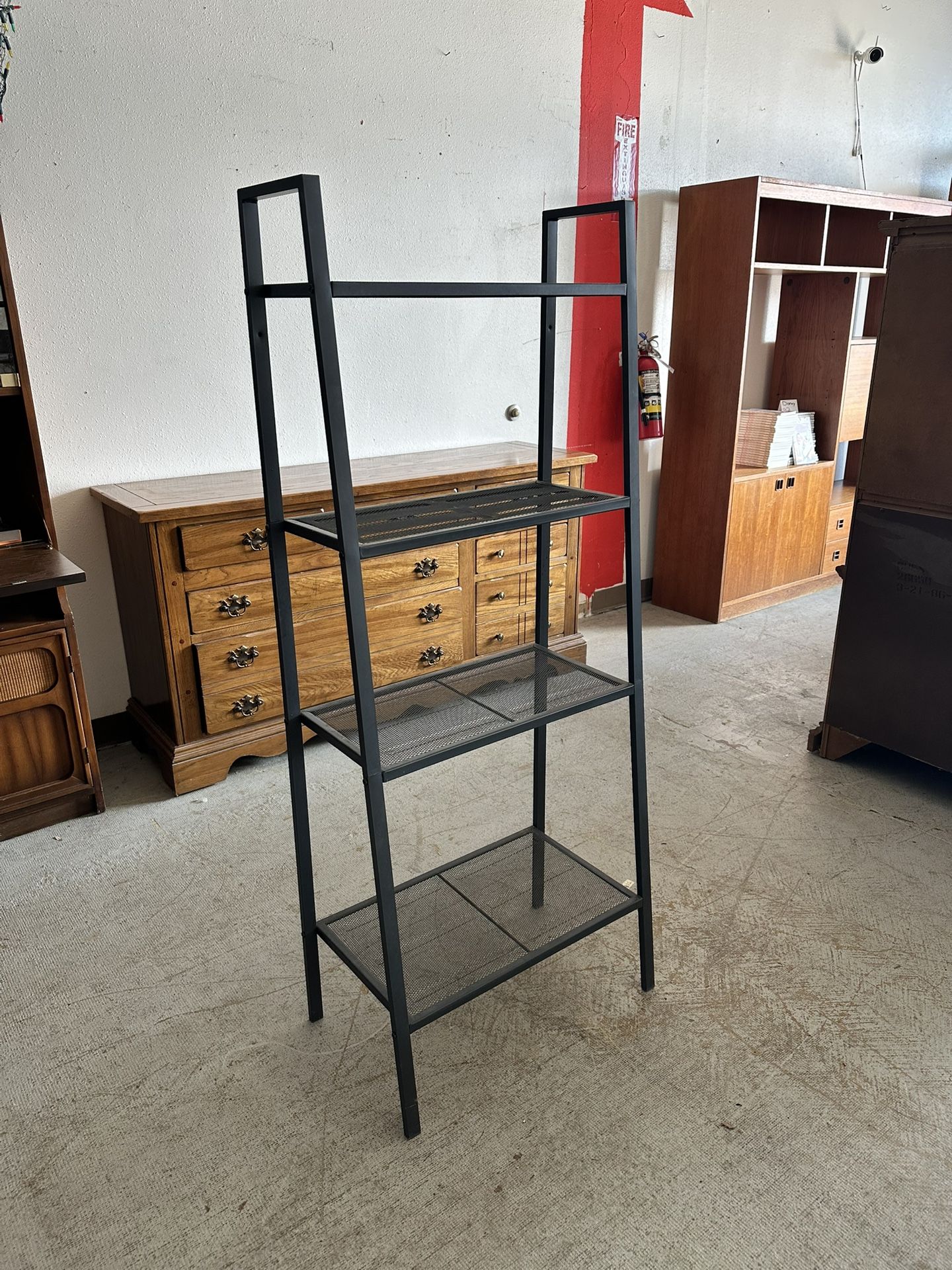 Metal Ladder Shelf