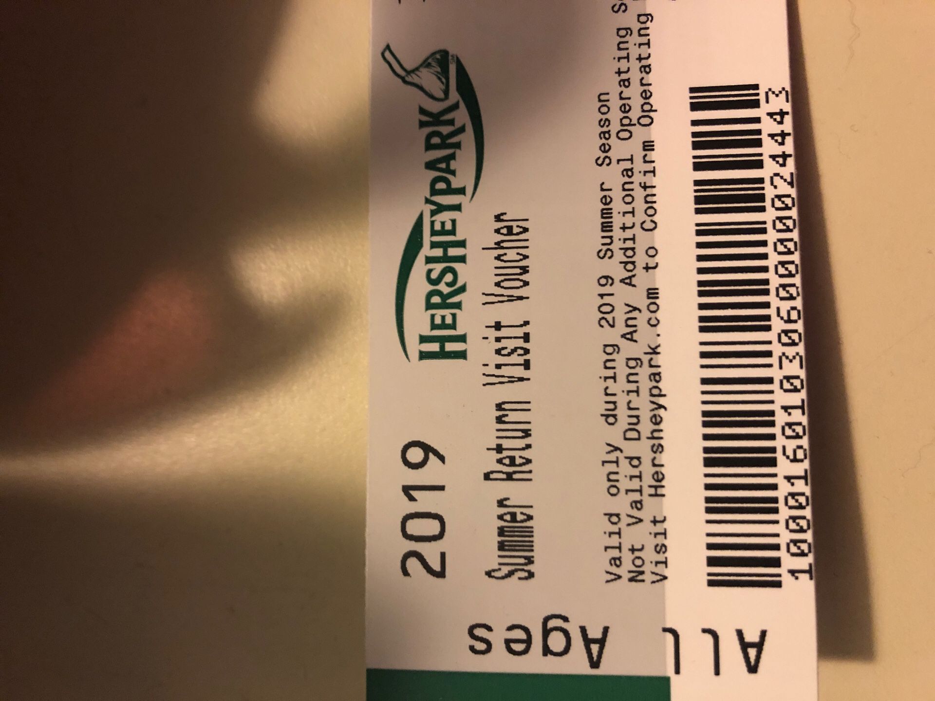 Hershey Park Tickets