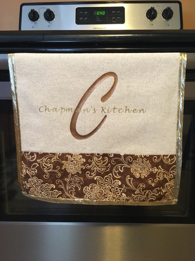 Personalized kitchen towel