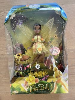 Disney’s Fairies, Tinkerbell Porcelain Doll, IRIDESSA - New, In Box 