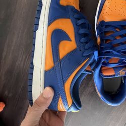 Nike Dunks Blue Black And White 