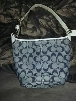 Tiny coach authenic blue and grey