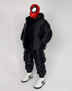 Spider-Man Streetwear Figure – Puffer Jacket Edition