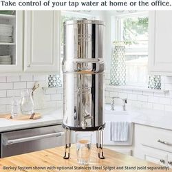 Royal Berkey Water Filter 3.25 Gallons Stainless Steel 