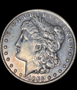 1885 P Morgan Silver Dollar