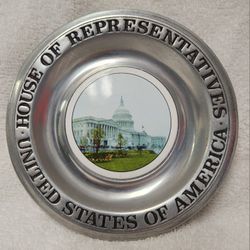 1970'S Vintage US HOUSE OF REPRESENTETIVES  PLATE