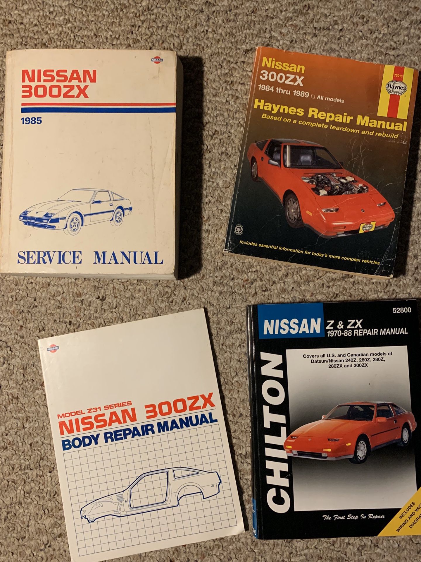 Nissan 300zx Auto Repair Manuals
