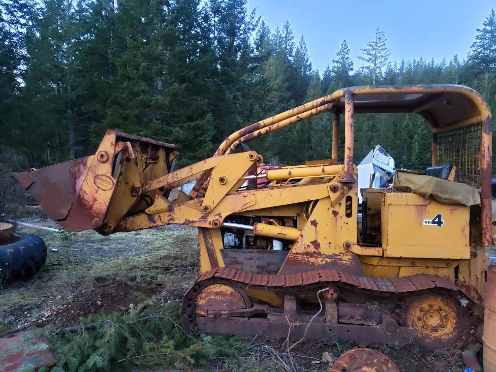 Allis-Chalmers hd4 track loader dozer